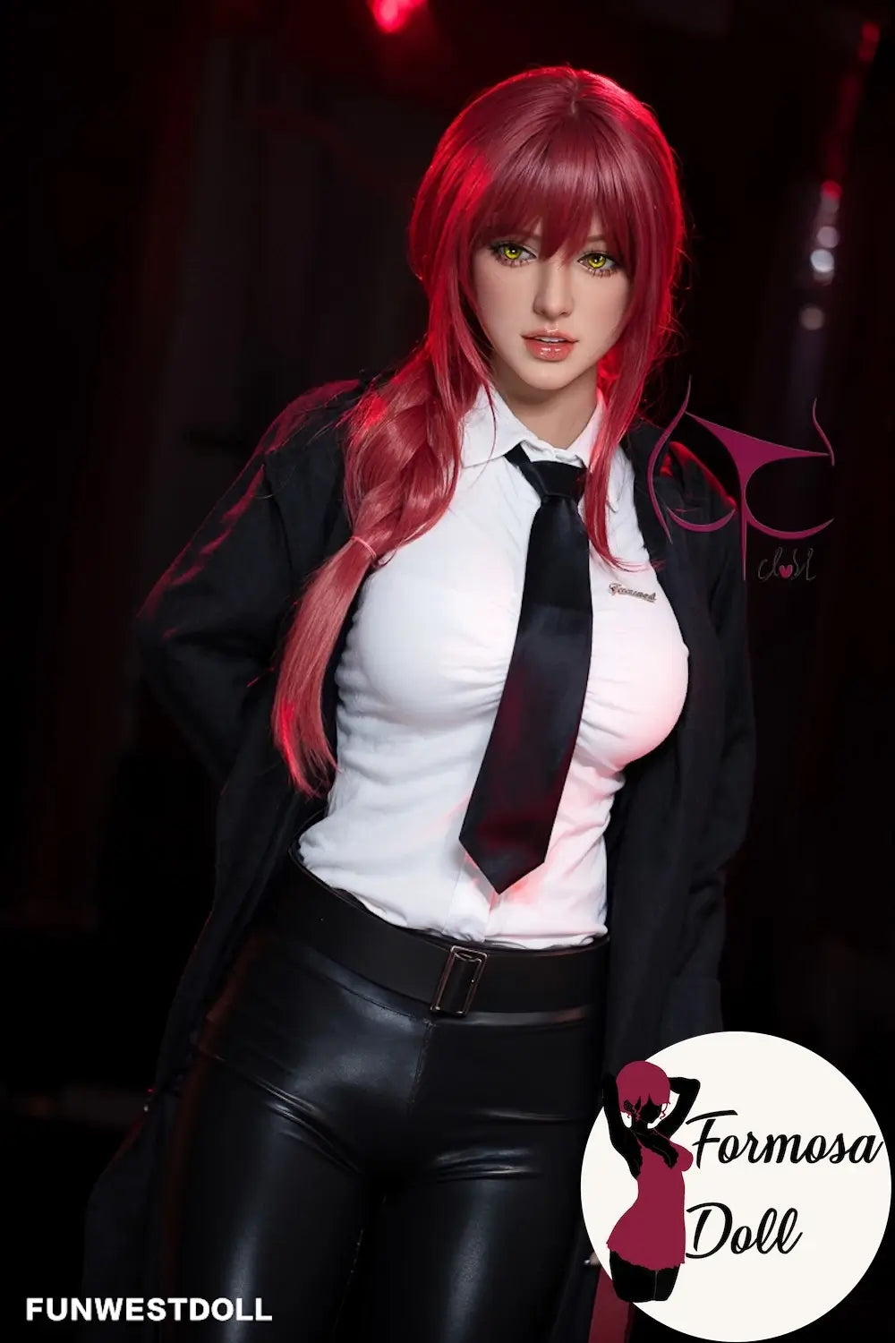 Chloe 162 cm (5ft3) Makima Cosplay TPE Sex Doll