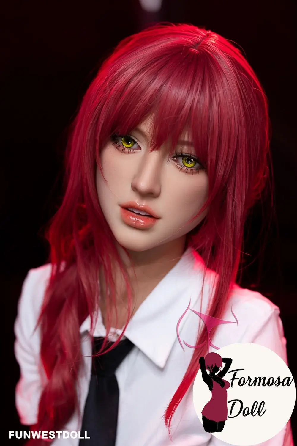 Chloe 162 cm (5ft3) Makima Cosplay TPE Sex Doll