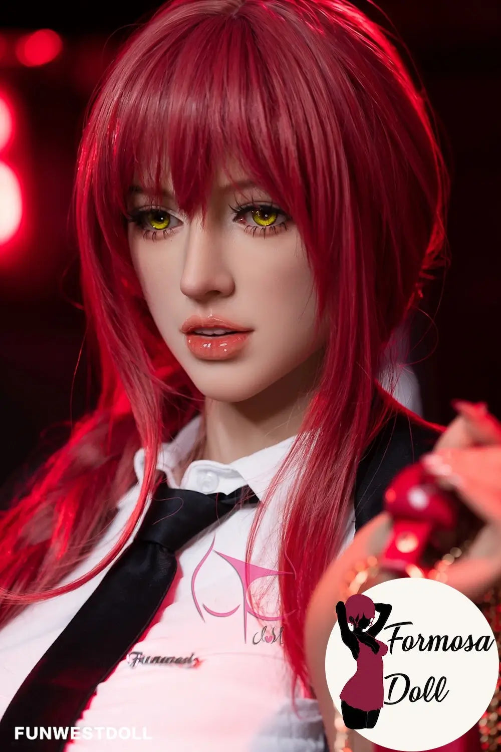 Chloe 162 cm (5ft3) Makima Cosplay TPE Sex Doll