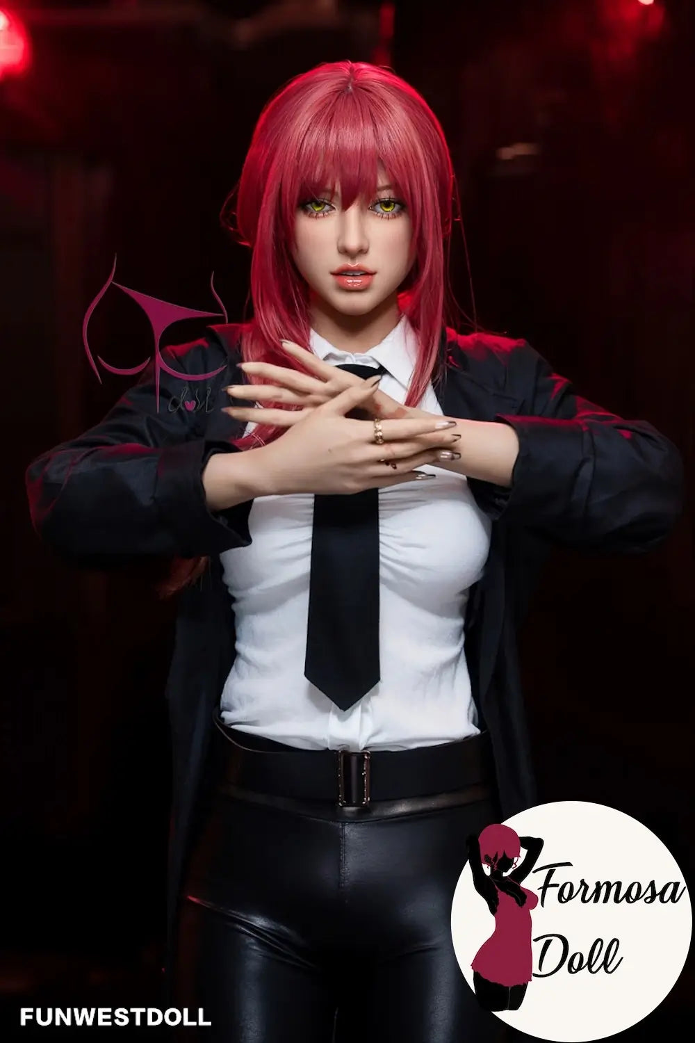 Chloe 162 cm (5ft3) Makima Cosplay TPE Sex Doll