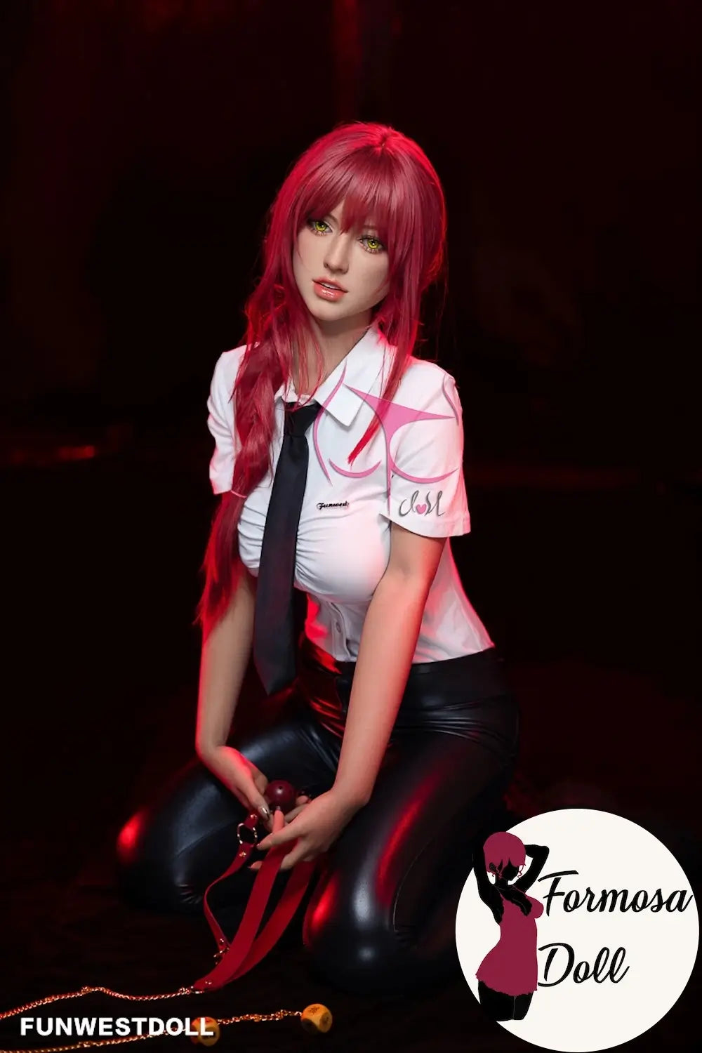 Chloe 162 cm (5ft3) Makima Cosplay TPE Sex Doll