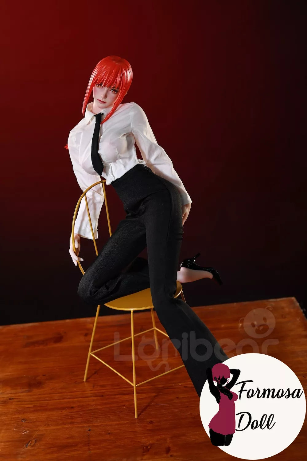 Makima - Sex Doll Figure Anime in Silicone 71,5 cm, Outfit Incluso