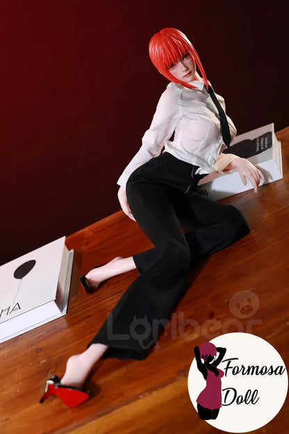 Makima - Sex Doll Figure Anime in Silicone 71,5 cm, Outfit Incluso