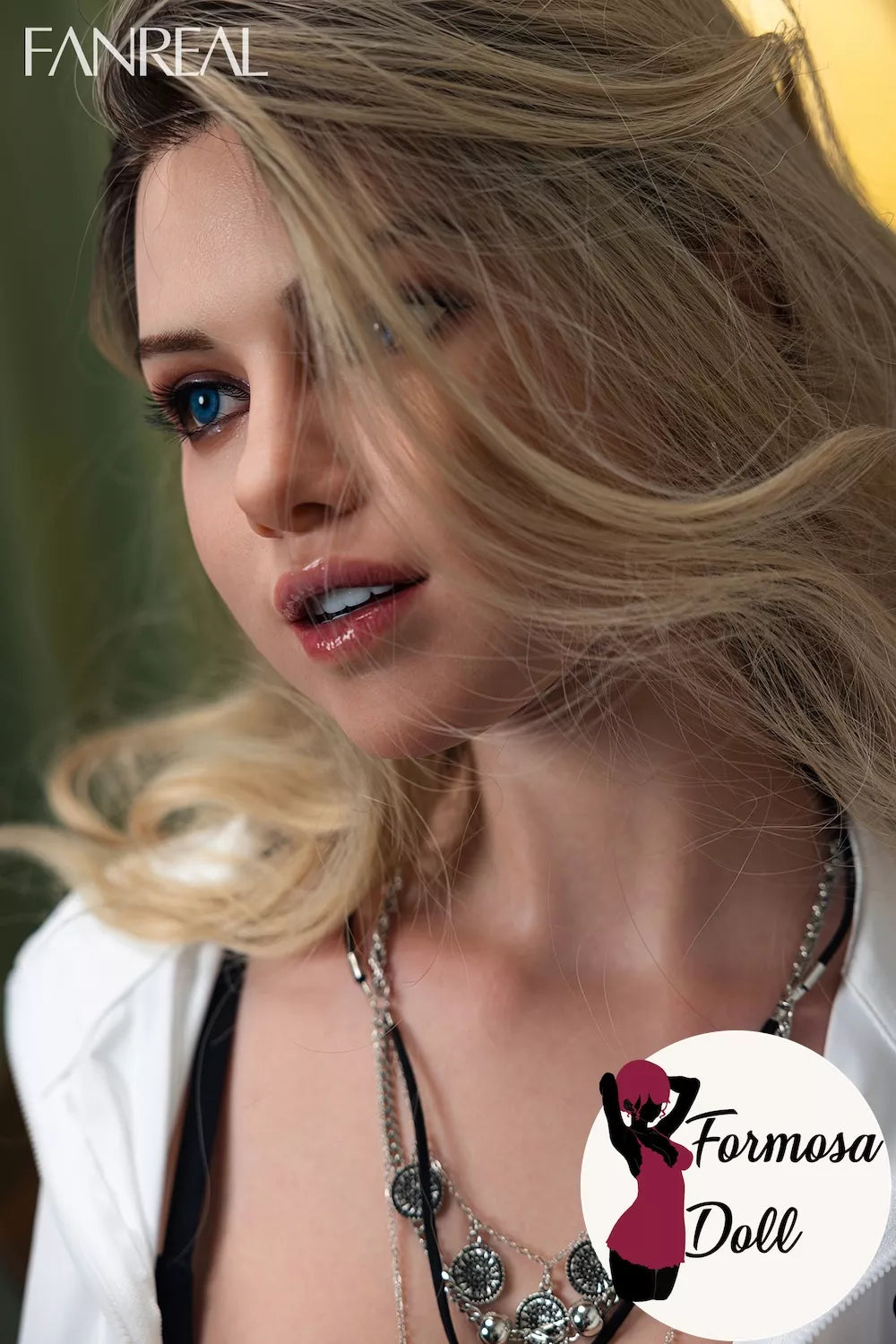 Maria Blonde Sex Doll in Silicone with ROS - 168 cm (5ft5)