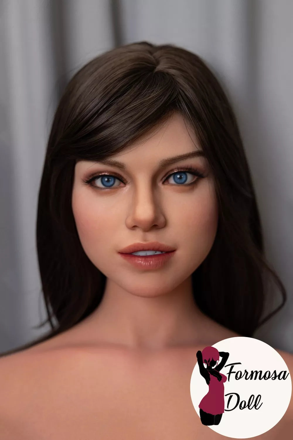 Maria, torse sexuel T95 en silicone avec peau hâlée, 26 kg avec ROS. En Stock UE avec livraison rapide et discrète.