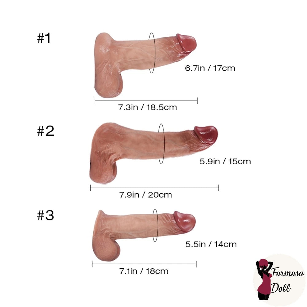 Mark Pro - TPE male sex torso with Silicone Dildo 16.5kg (36.4LB) | EU STOCK