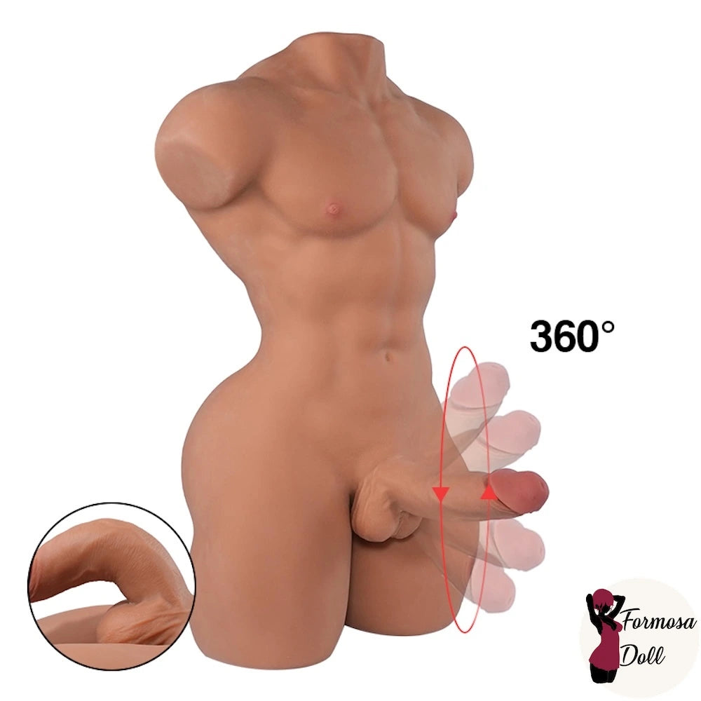 Mark - TPE male sex torso 15.3kg (33.7LB) | EU STOCK