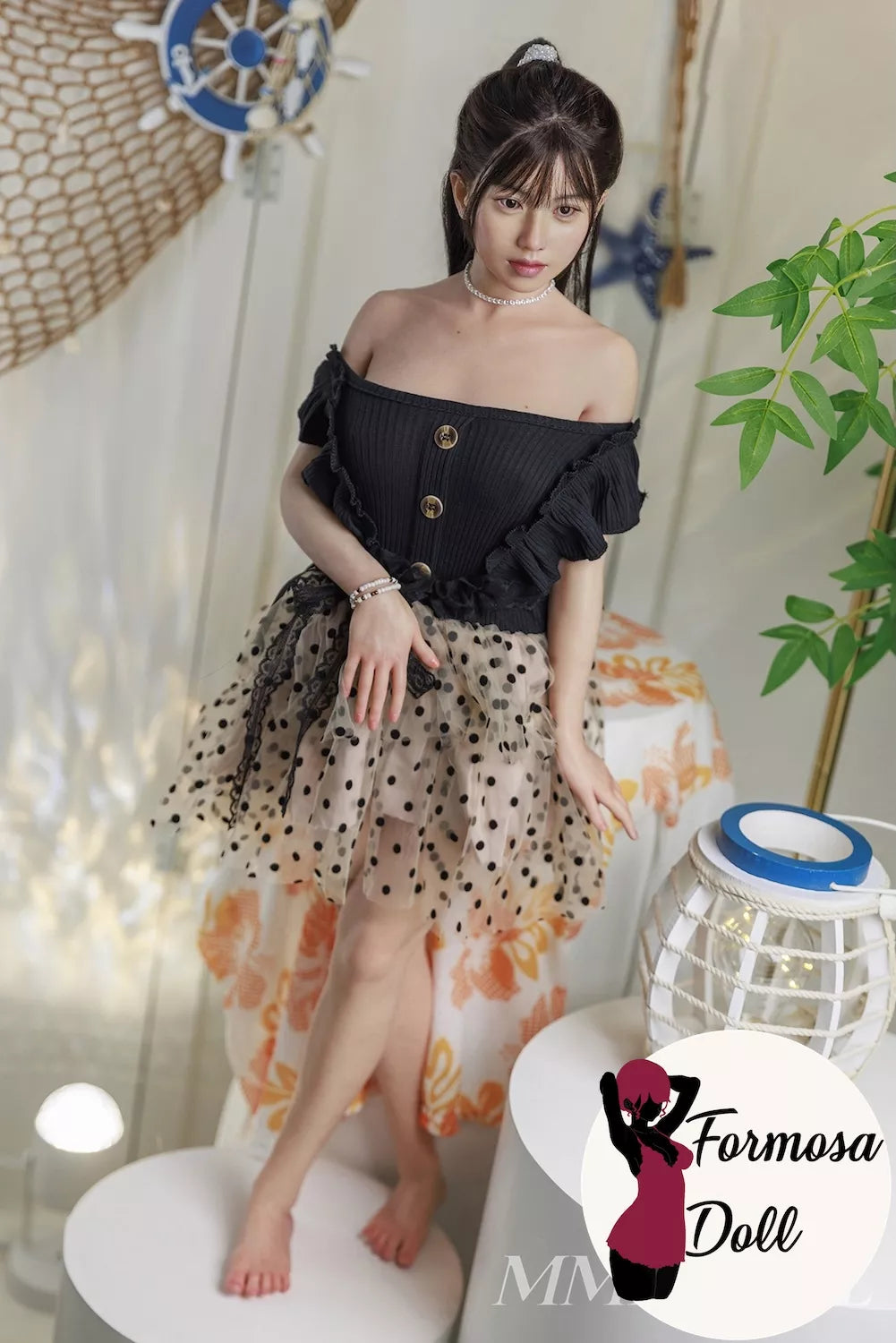 Meng Han Asian Realistic Mini Sex Doll in Silicone - 90 cm