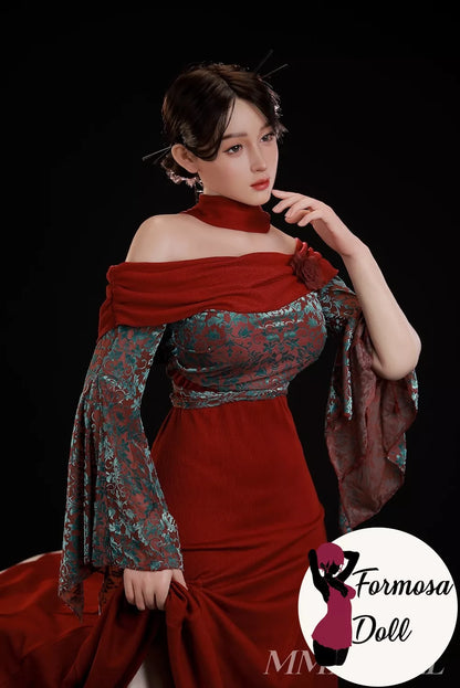 Meng Qi Modern Hanfu Chinese Sex Doll in Silicone with ROS - 163 cm