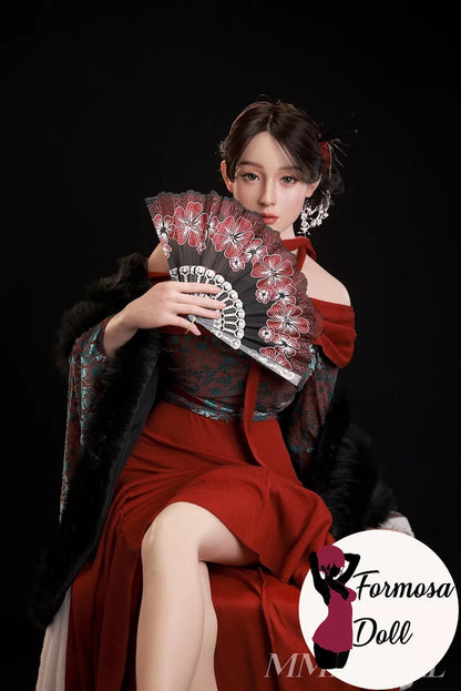 Meng Qi Modern Hanfu Chinese Sex Doll in Silicone with ROS - 163 cm