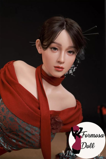 Meng Qi Modern Hanfu Chinese Sex Doll in Silicone with ROS - 163 cm