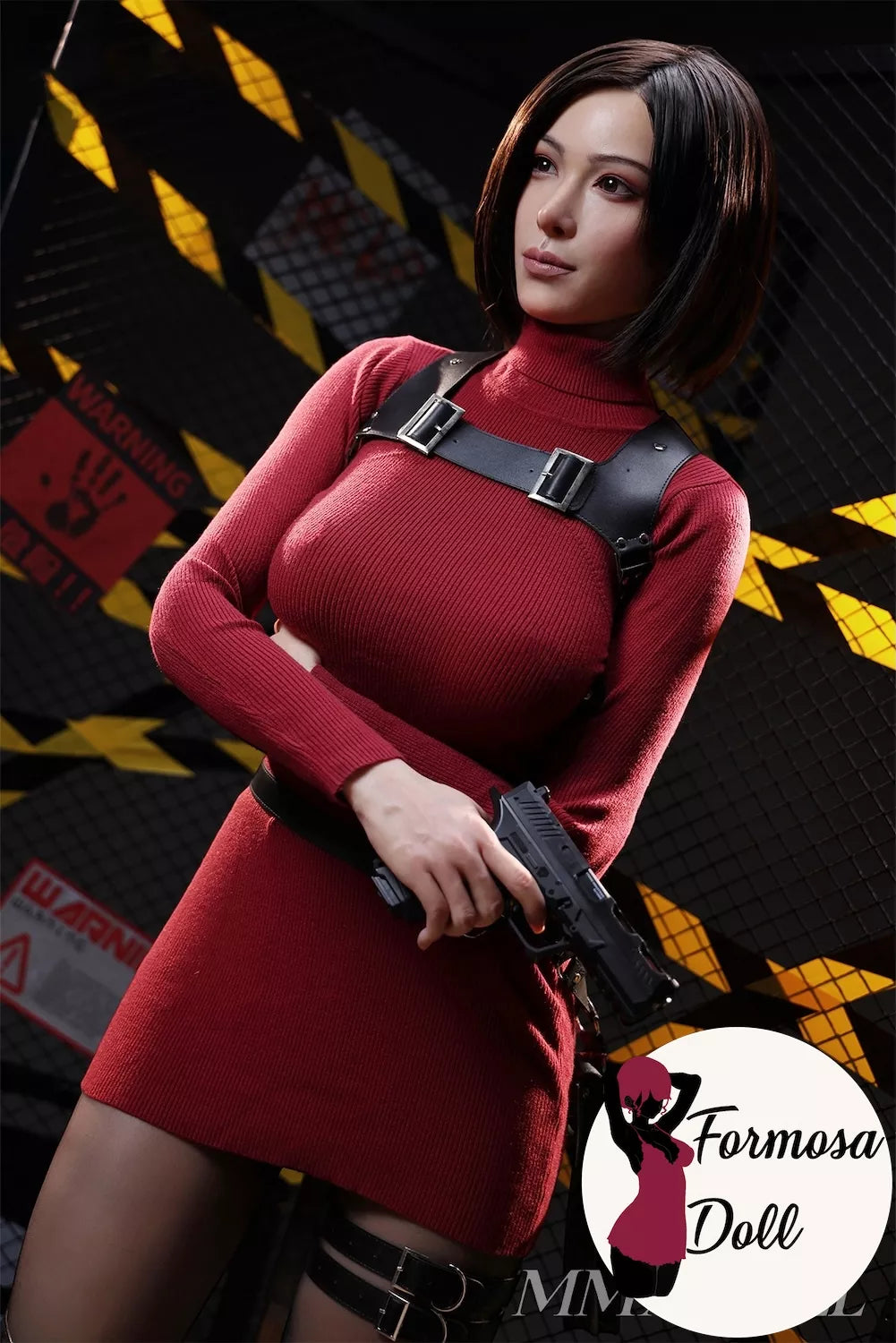 Meng Ai Ada Wong Cosplay Asian Sex Doll in Silicone - 165 cm