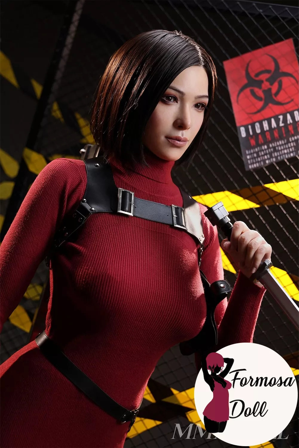 Meng Ai Ada Wong Cosplay Asian Sex Doll in Silicone - 165 cm