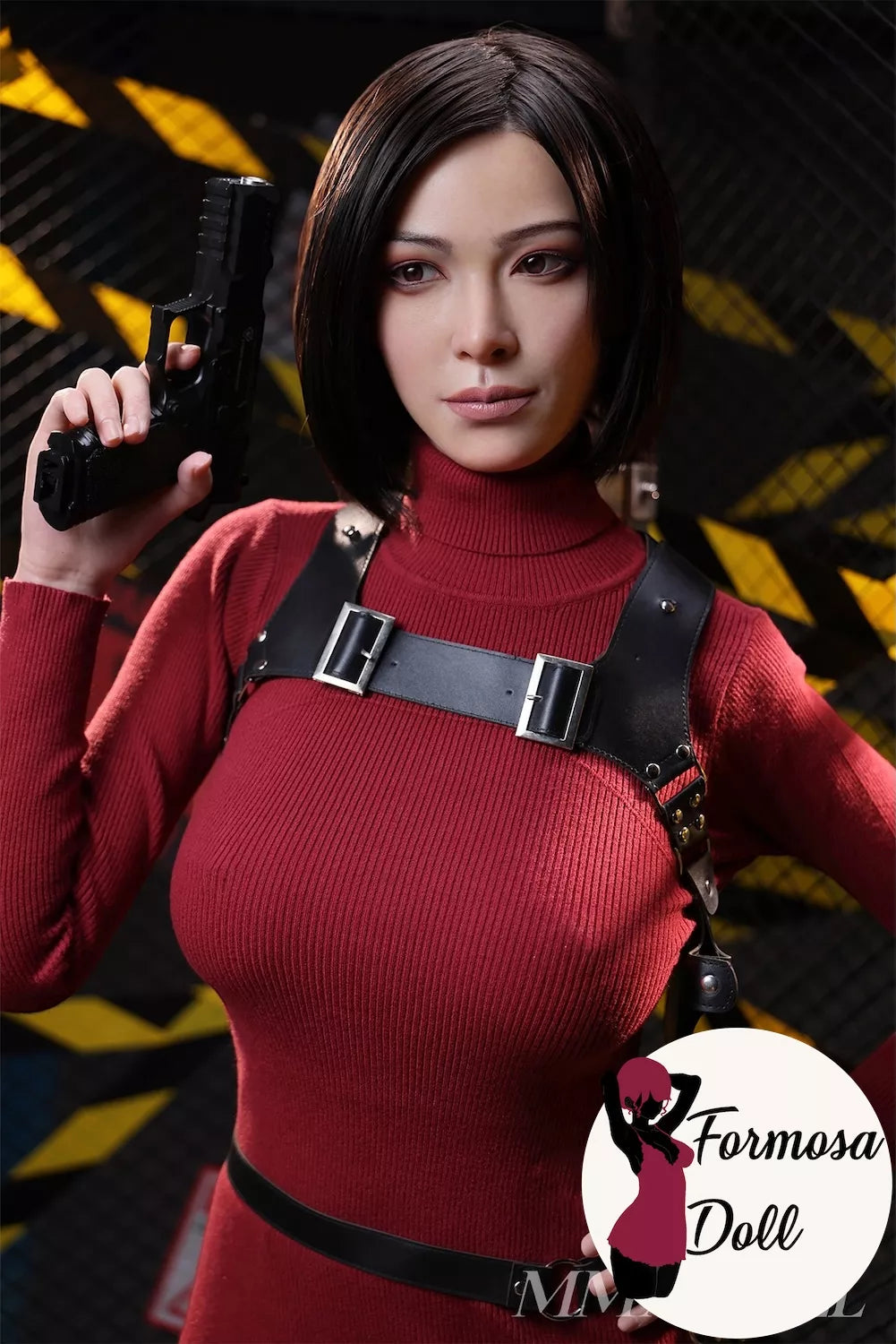 Meng Ai Ada Wong Cosplay Asian Sex Doll in Silicone - 165 cm