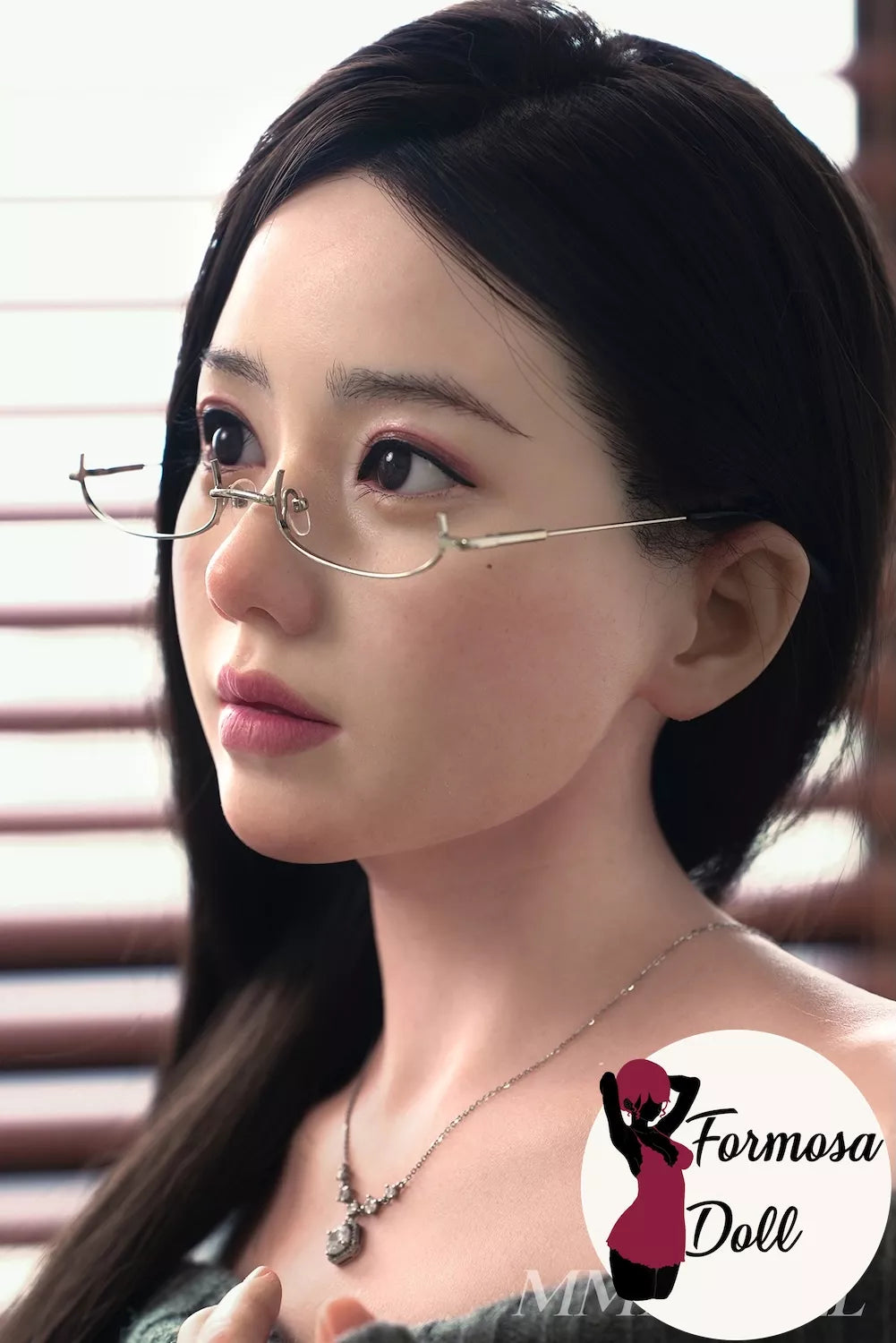 Meng Han Asian Sex Doll in Silicone with Seamless Neck - 153 cm