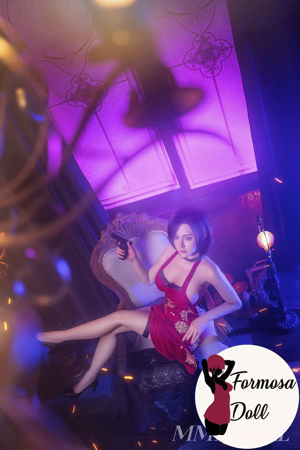 Mengqi 163 cm - Sex Doll Cosplay Ada Wong in Silicone