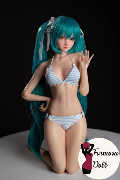 Miku - Mini Sex Doll with Uniform and Bikini - 61 cm (24in)