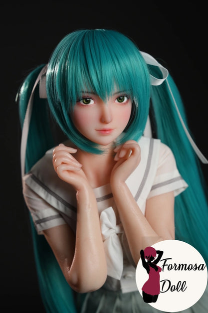 Miku - Mini Sex Doll with Uniform and Bikini - 61 cm (24in)