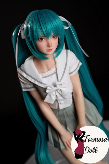 Miku - Mini Sex Doll with Uniform and Bikini - 61 cm (24in)