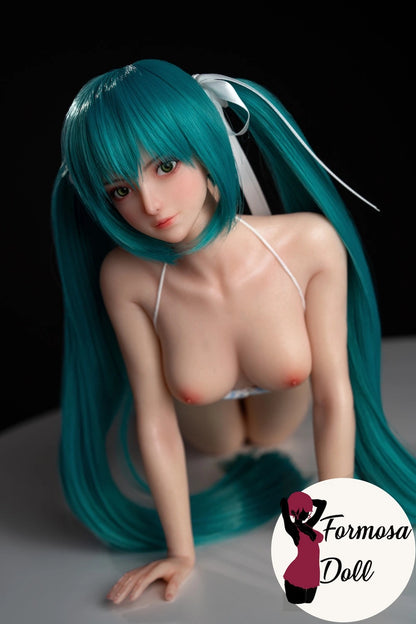 Miku - Mini Sex Doll with Uniform and Bikini - 61 cm (24in)