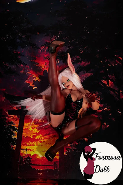 Mila 70cm (27.5inch) - Silicone Mini Anime Sex Doll Inspired by Mirko from MHA