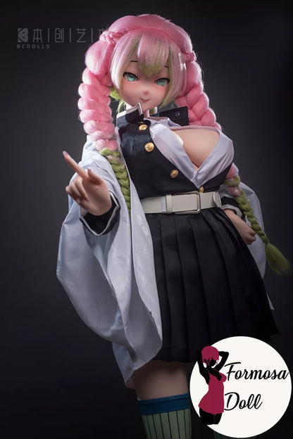 Mitsuri Kanroji Sex Doll - Silicone Demon Slayer Cosplay 155 cm (5ft) - OUTFIT INCLUDED