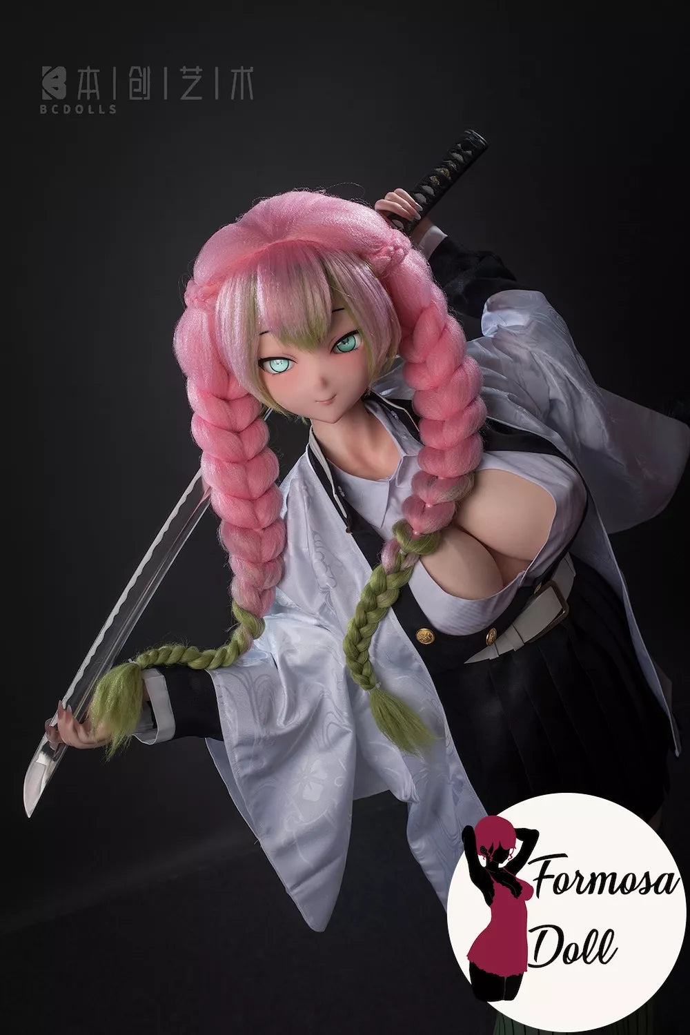 Mitsuri Kanroji Cosplay Sex Doll 155cm (5ft) Outfit Included Formosa Doll Mitsuri Kanroji Cosplay Sex Doll 155cm (5ft) Outfit Included Formosa Doll