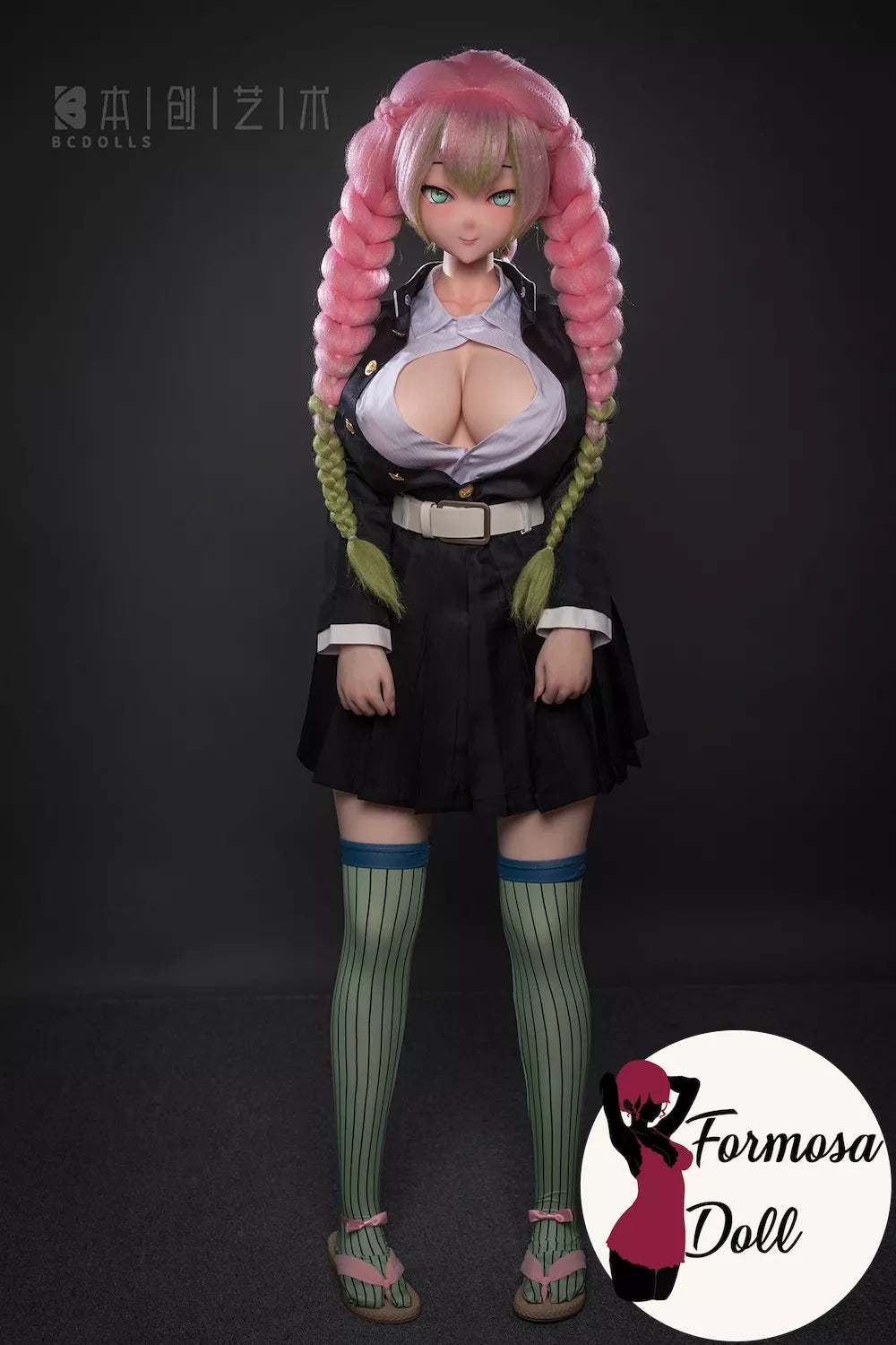 Mitsuri Kanroji Sex Doll - Silicone Demon Slayer Cosplay 155 cm (5ft) - OUTFIT INCLUDED