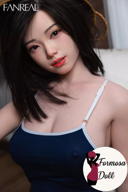 Molly Asian Sex Doll in Silicone Real Skin Texture, F Cup & ROS - 155cm