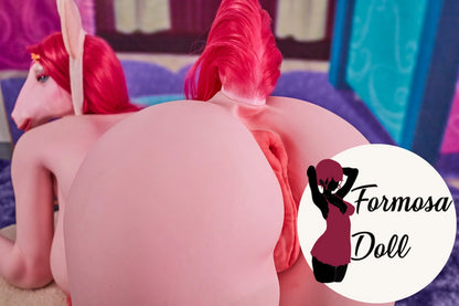 Monie Horse Sex Doll with TPE Body and Silicone Head - 141cm (4ft6)