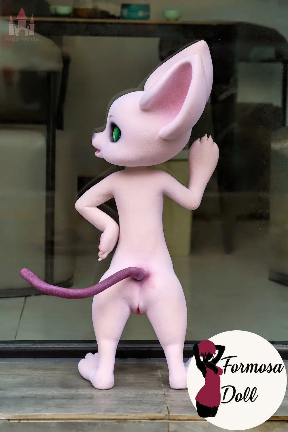 Fapdolls Mouse Sex Doll with implanted fur - 80cm (31.4in)