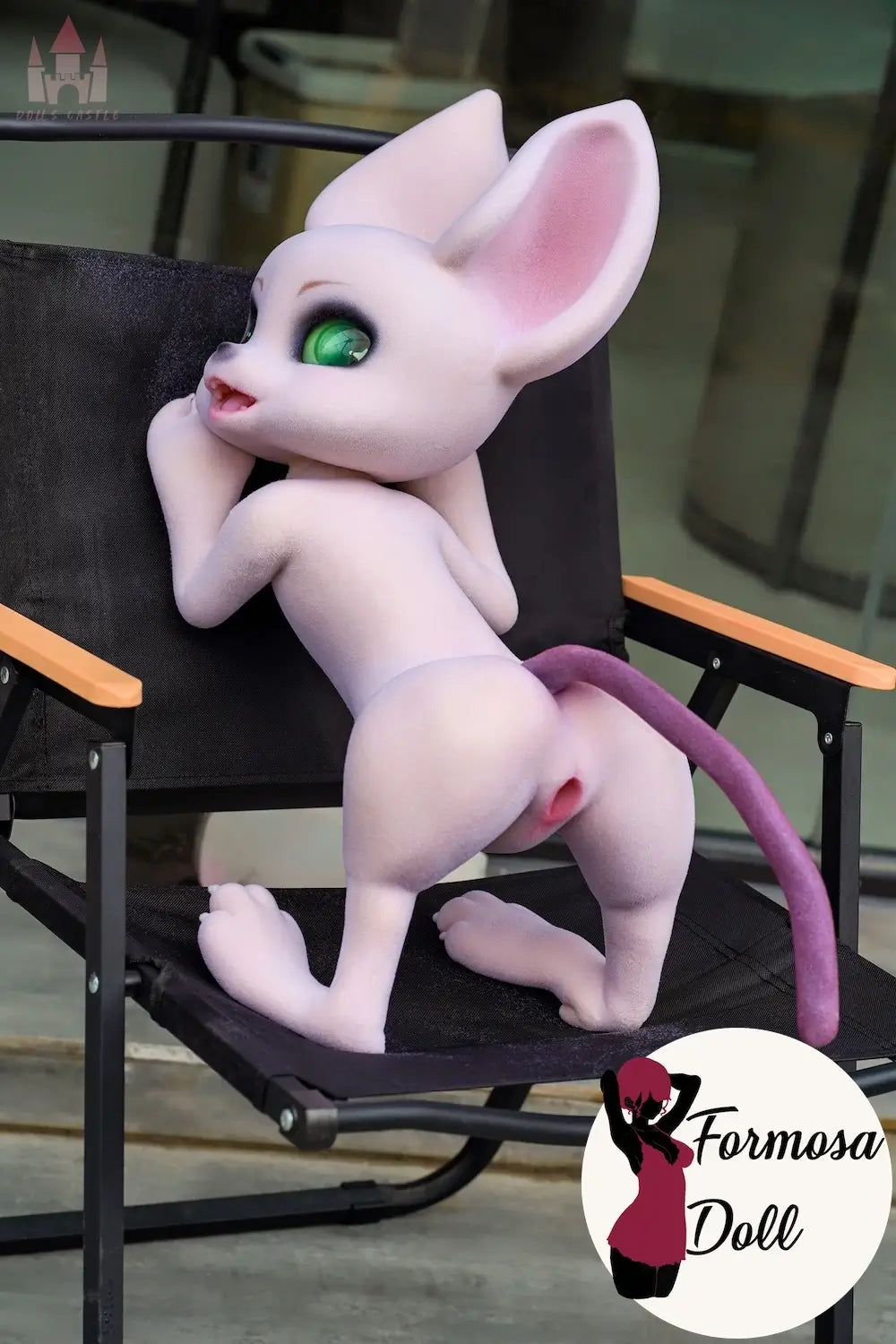 Fapdolls Mouse Sex Doll with implanted fur - 80cm (31.4in)