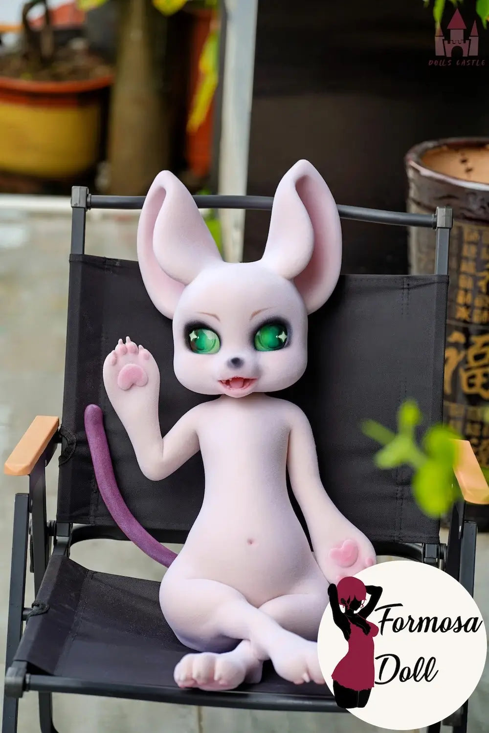 Fapdolls Mouse Sex Doll with implanted fur - 80cm (31.4in)