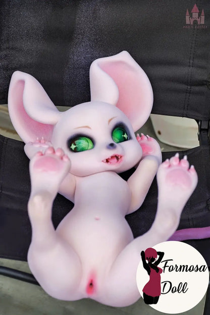 Fapdolls Mouse – Sex doll furry anthro avec fourrure implantée – 80 cm