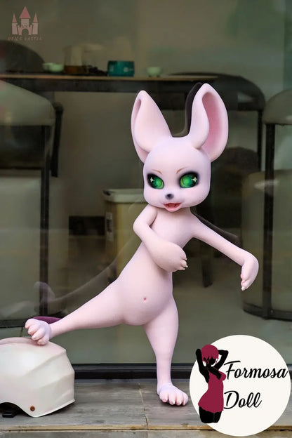 Fapdolls Mouse – Sex doll furry anthro avec fourrure implantée – 80 cm