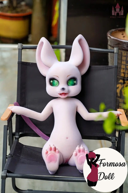 Fapdolls Mouse – Sex doll furry anthro avec fourrure implantée – 80 cm