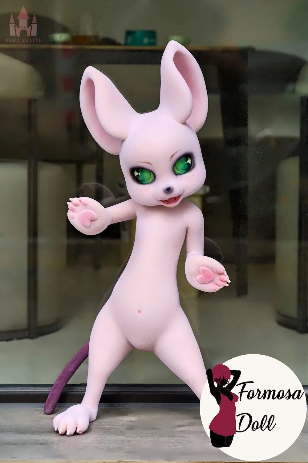 Fapdolls Mouse Sex Doll with implanted fur - 80cm (31.4in)