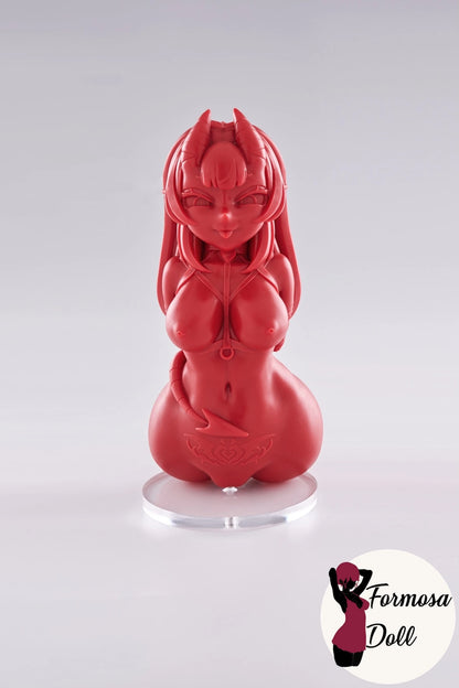 Meru Onahole - Mini torso sessuale Succubus in silicone | 1 kg (2,2 libbre)