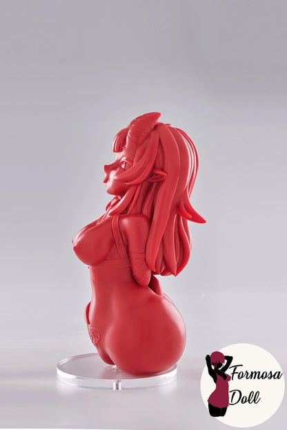 Meru Onahole - Mini torso sessuale Succubus in silicone | 1 kg (2,2 libbre)