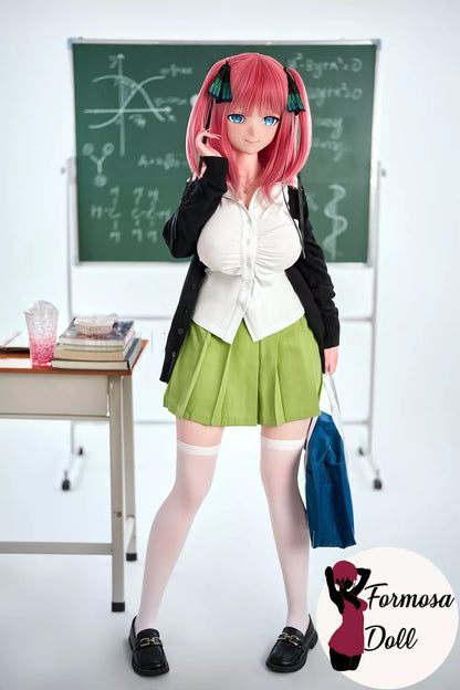 Nakano Nino Anime Sex Doll in Silicone with OS155J Body - 155cm