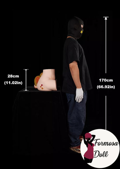 PA-Peppy Fantasy Horse Tail Sex Torso in Silicone - 15.4kg
