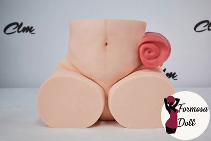 PA-Ray Anime Horse Tail Sex Torso in Silicone - 15.7kg