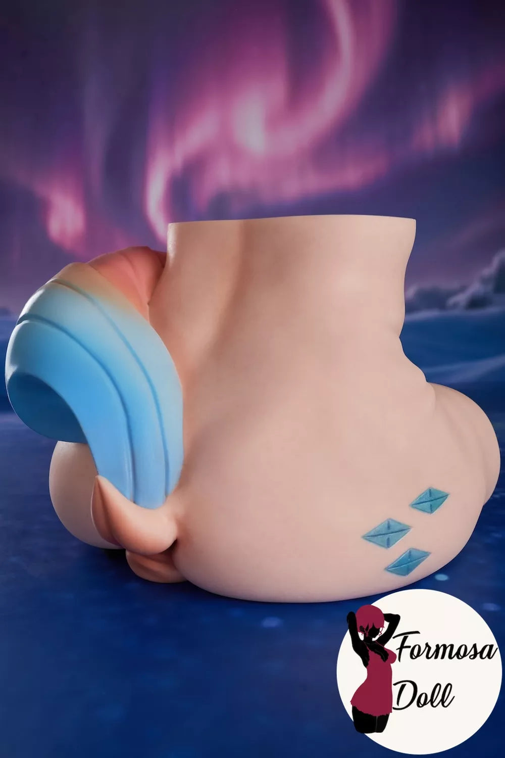PA-Ray Anime Horse Tail Sex Torso in Silicone - 15.7kg