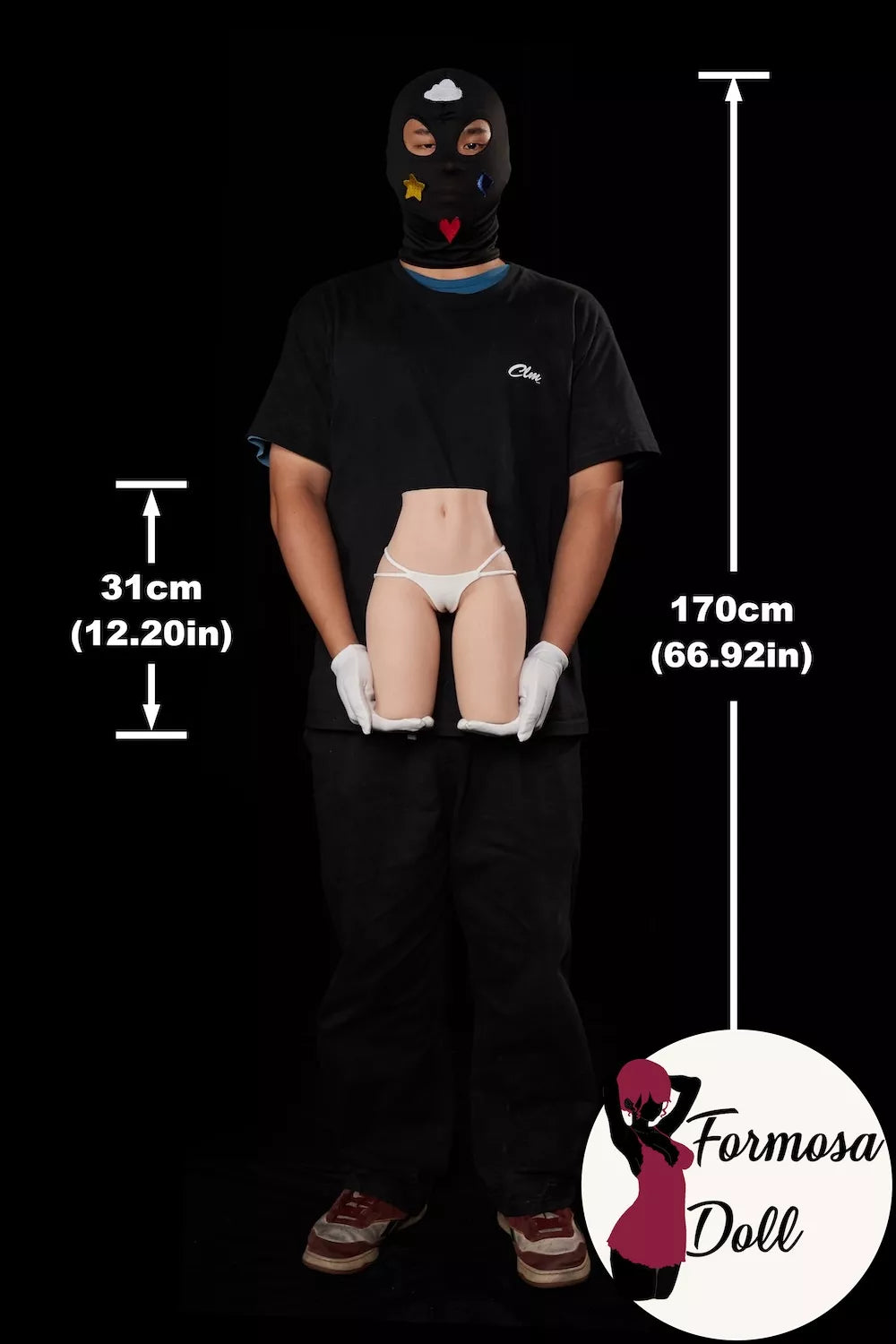 PW-L31 Silicone Thigh & Butt Torso