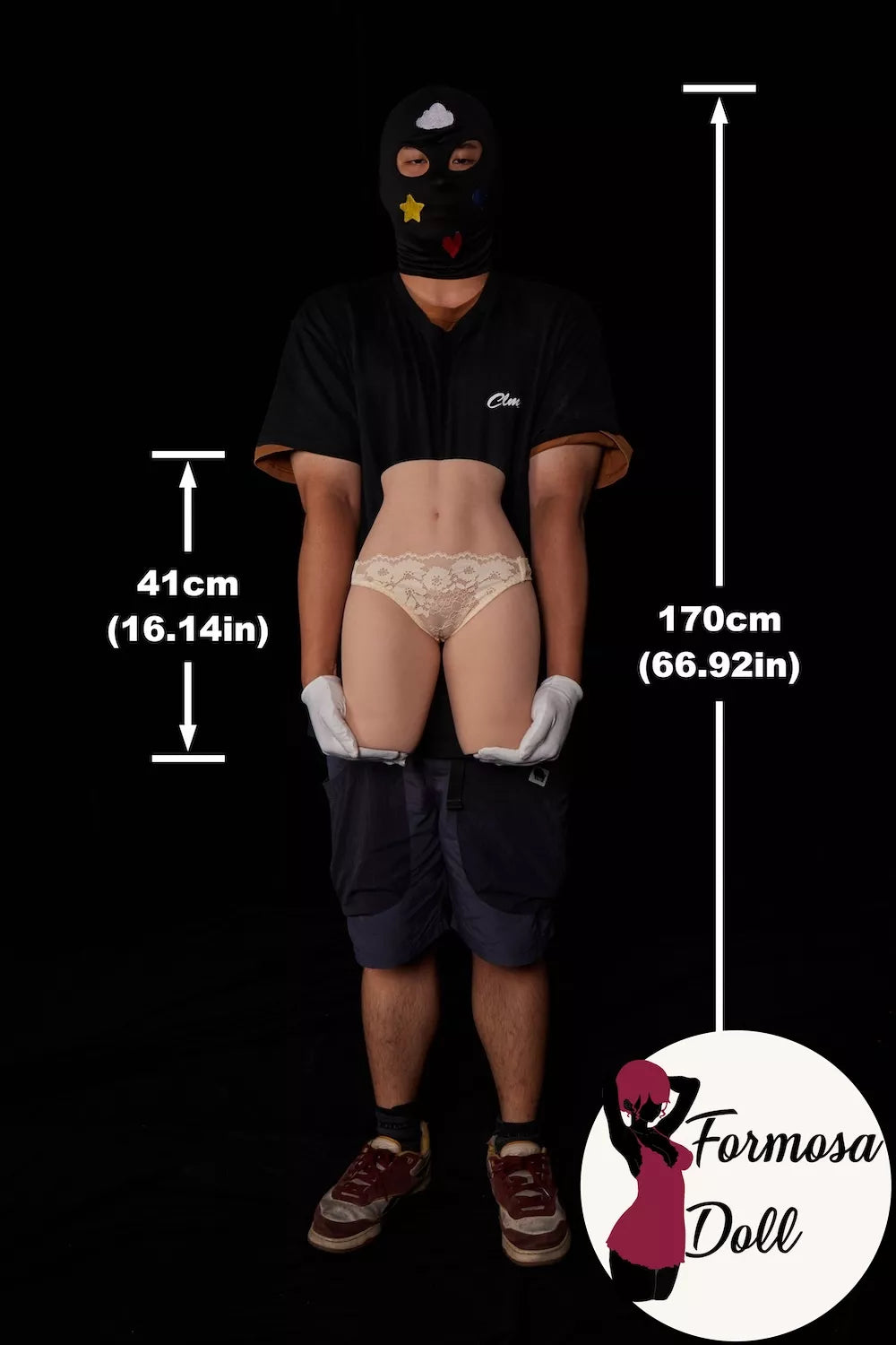 Ultra-Lightweight Thigh & Butt Sex Torso PW-L41 in Silicone
