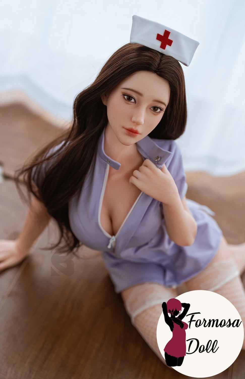 Qing Nurse Sex Doll - Asian Mini Love Doll in Silicone | 67.5cm (26.5in)