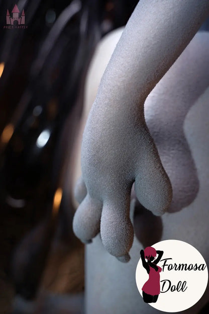 Fapdolls Rabbitie - Rabbit Sex Doll in Silicone with Implanted Fur - 120cm (47.2inch)