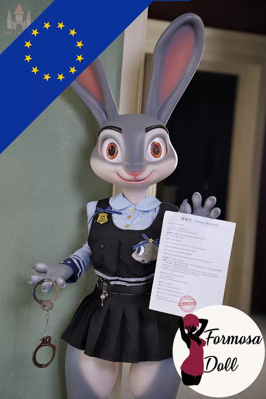 Rabby - Anthro Rabbit Sex Doll in Silicone with ROS - 168cm - EU STOCK