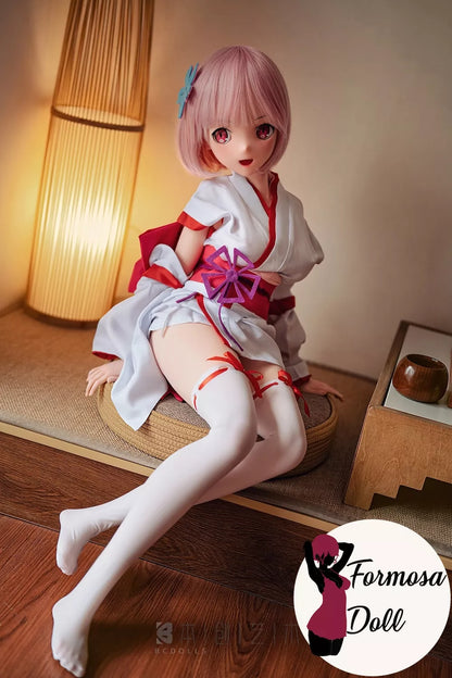 Bambola del sesso Re:Zero Rem &amp; Ram in silicone con costume da cosplay