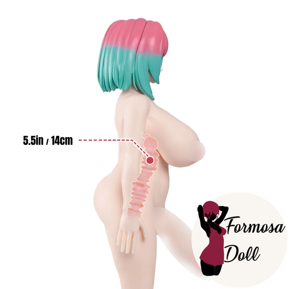 Reiyu GuiGui Hentai Mini Futanari Sex Doll in Silicone - 66cm